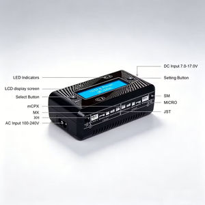 เครื่องชาร์จอัจฉริยะ UP-S4AC กำลังไฟต่ำ 28W รองรับไฟฟ้ากระแสตรงและกระแสสลับทั่วโลก สำหรับชาร์จแบตเตอรี่เครื่องบิน VTOL สำหรับการสำรวจภูมิประเทศ - Product Image 2