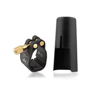 <span class=keywords><strong>Boquilla</strong></span> J.D.TRUST de Goma Dura con Abrazadera Suave y Tapa para Saxofón Soprano en Si♭, Tenor, Alto en Mi♭, Barítono y Clarinete - Product Image 1