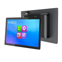 Restauration rapide Restaurant écran tactile Pos système support de bureau 21.5 "tout en un écran tactile panneau Pc industriel