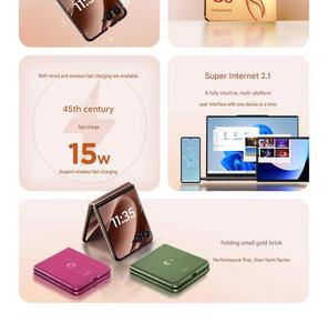 ลดราคา Motorola Moto Razr 60 Pro หน้าจอ OLED 6.9 นิ้ว Snapdragon 8s Gen3 แบตเตอรี่ 4300mAh ชาร์จเร็ว 45W แบบมีสาย+15W ไร้สาย กล้อง 50MP NFC รองรับ 5G - Product Image 3