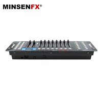 MINSEN Offre Spéciale nouveau 192 DMX contrôleur scène lumière Console Disco équipement