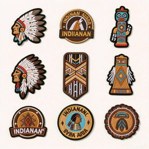 Miễn Phí Tùy Chỉnh Mẫu Thân Thiện Với Môi PU Nhiệt Báo Chí Sắt Trên Logo Thêu Cảm Thấy Tim Chenille Chữ Các Bản Vá Lỗi Cho Áo Và Mũ - Product Image 2