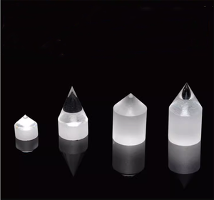 Alta calidad para láser Uv sílice fundida Ar recubierto de diámetro 1 a 500mm óptico Plano convexo cono prisma Axicon lente cónica espejo - Product Image 4