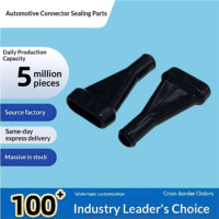 Anneau d'étanchéité en silicone à 4 trous pour connecteur automobile AMP, gaine de câble à queue fine