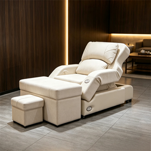 Luxury Commercial Adjustable Beauty Bed Foot <b>Chair</b> for SPA <b>Club</b> Foot Reflexology Therapy <b>Chair</b> - Product Image 1
