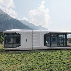 उच्च गुणवत्ता वाले आधुनिक प्रीफैब्रिकेटेड स्टील संरचना कैप्सूल हाउस के साथ लक्जरी होटल के उपयोग के लिए फास्ट इंस्टॉल कस्टम आकार बेडरूम - Product Image 1