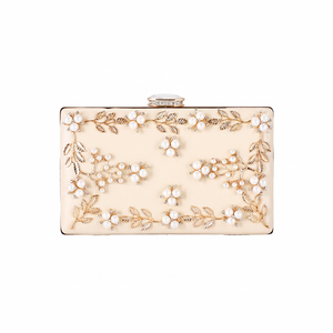 กระเป๋าถือลายหินอ่อนสำหรับผู้หญิง กระเป๋าคลัทช์ กระเป๋าสำหรับออกงานกลางคืน - Product Image 1