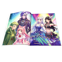 Brochures, magazines, catalogues, livres photo, livres d'anime personnalisés en papier d'art, couverture souple, impression offset