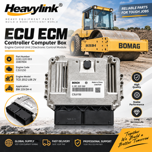 Boîtier de commande ECU ECM Heavylink 0281 020 069 C3UI150 pour moteur BW 219 DH-4 TCD 2012 L06 2V - Product Image 1