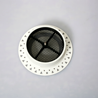Couvre-ventilations de plafond pour système de climatisation, installation facile, ABS, invisible, diamètre 160 mm