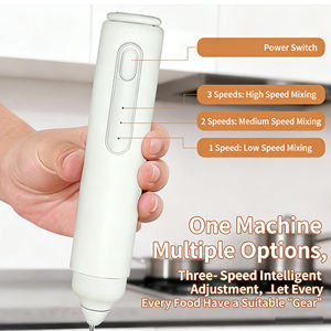 Batidora portátil al por mayor del fabricante, batidora de huevos de mano con carga USB, batidora de café, espumador de leche, batidora eléctrica de acero inoxidable - Product Image 6
