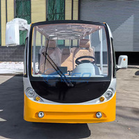Nuevo y Popular Autobús Turístico Eléctrico Personalizado de 23 Asientos, Estructura de Acero, Neumático, XCEGO, para Fábricas y Aeropuertos