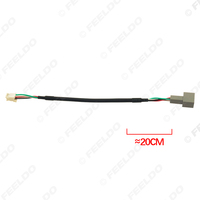 Adaptateur USB de port de changement de connecteur à 6 broches pour les modèles de voiture Mitsubishi Fil d'origine Transfert de câble USB automatique