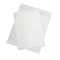 Sacs en papier glassine à fond plat entièrement biodégradables et écologiques pour l'emballage de vêtements (T-shirts, sweats), sacs de haute qualité