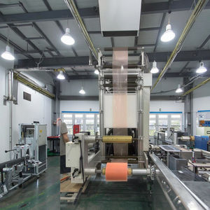 Máquina Extrusora de Película Soplada de Tres Capas Totalmente Automática con Control PLC para LDPE/HDPE/PVC/PP/PA/ABS, Modelo BAOPIN BP-8178-B-III - Product Image 6