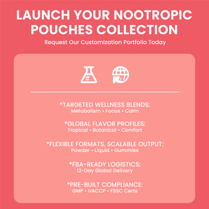 Polvere Energizzante Lifeworth Focus, Bustine di Caffeina Nootropica per Concentrazione ed Energia Orale - Product Image 2