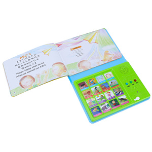 Livre sonore interactif éducatif intelligent <span class=keywords><strong>pour</strong></span> enfants, couverture rigide, impression personnalisée, puces sonores <span class=keywords><strong>pour</strong></span> enfants, livre audio avec son - Product Image 3