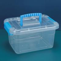 Bac de rangement en plastique PP pour jouets, organisateur de garde-robe domestique, conteneur à couvercles pour blocs de construction, chaussettes et linge, modèle 003, 80 pièces