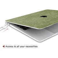 Mac Pro 13 M1 en relief vert MAC pro 14 pouces 15 16 Touch Bar Retina Air 13.6 M3 pouces étui rigide pour ordinateur portable