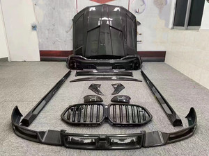 Kit Carrozzeria in Fibra di Carbonio Stile LD di Alta Qualità: Labbro Anteriore, Labbro Posteriore, Spoiler, Diffusore, Cofano e Minigonne Laterali per <span class=keywords><strong>BMW</strong></span> <span class=keywords><strong>X6</strong></span> G06 - Product Image 6