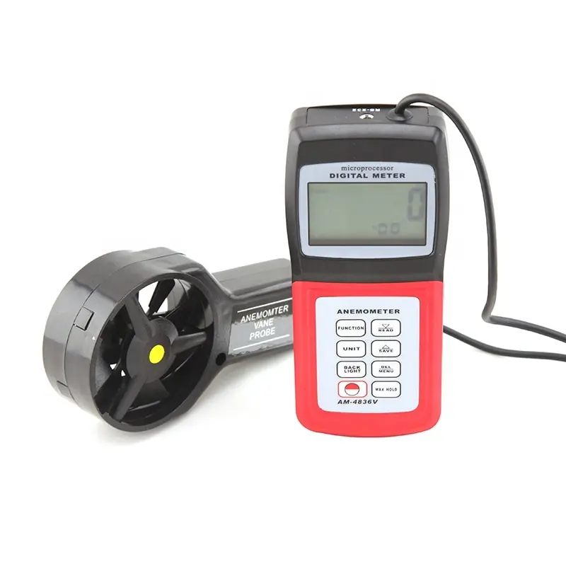 ROKTOOLS misuratori del vento portatili anemometro portatile misurazione della velocità del vento