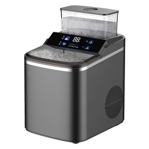 Nouvelle machine à glaçons carrés électrique commerciale pour thé au lait et café, 16 kg, haute puissance, vente en gros usine, nouveau modèle avec réservoir d'eau intégré - Product Image 1