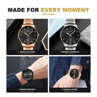 Montre Homme SKMEI 1878 Classique avec Affichage de la Date, Idéale pour Réunions d'Affaires, Travail au Bureau, Usage Quotidien et Activités de Plein Air, Parfaite pour les Utilisateurs Soucieux du Temps