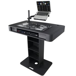 Soporte de viaje para DJ, torre de Control con acabado negro, para <span class=keywords><strong>Pioneer</strong></span> DDJ-REV7, <span class=keywords><strong>XDJ</strong></span>-<span class=keywords><strong>XZ</strong></span>, RANE One, con estuche de vuelo - Product Image 1