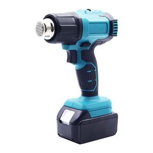 ปืนเป่าลมร้อนไร้สาย ใช้แบตเตอรี่ ปรับอุณหภูมิได้ เกรดอุตสาหกรรม พร้อมระบบป้องกันความร้อนเกิน สำหรับการซีลหดฟิล์ม - Product Image 4