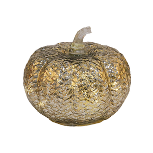 ไฟ LED ฟักทองฮาโลวีนแบบคลาสสิกไฟ LED AAA ใช้แบตเตอรี่<span class=keywords><strong>ไร้</strong></span><span class=keywords><strong>สาย</strong></span>เป็นมิตรกับสิ่งแวดล้อมกระจกทนทานปลอดสารพิษจาก Diwali ramadan - Product Image 1