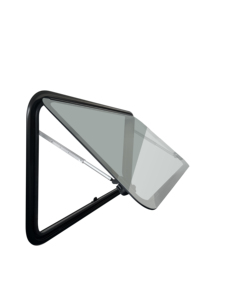 Fenêtre de <span class=keywords><strong>camping</strong></span>-<span class=keywords><strong>car</strong></span>, caravane, <span class=keywords><strong>fourgon</strong></span> aménagé, style rond, nouveau modèle, cadre en alliage d'aluminium, double vitrage acrylique - Product Image 1