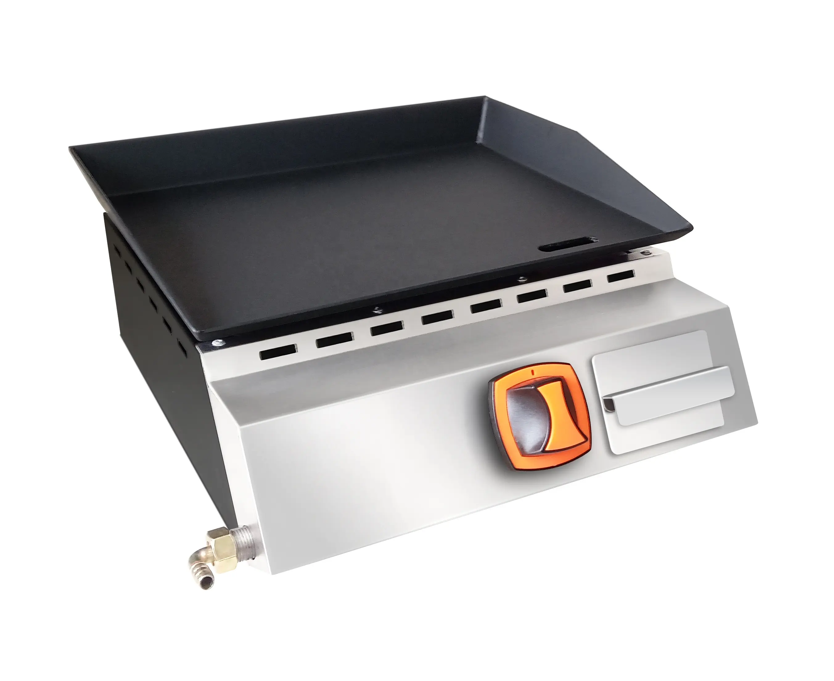 HOT SALE OUTDOOR GAS GRILL EIN BRENNER PLANCHA, BARBECUE GRILL IM FREIEN