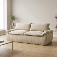 Jiabaijia Sofasitzplatz ohne Montagezeitraumbedarf mit hochelastischem Schaumstoffkissen für Schlafzimmer, Apartment, Bürogebäude, Flur