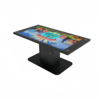 Lecteur publicitaire à écran tactile Android Windows étanche de 43 pouces Jeux interactifs pour enfants Table multi-touch pour l'éducation
