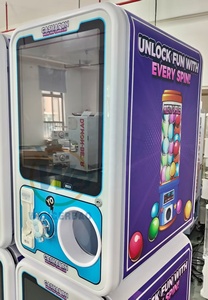 WANGERBAO, buen servicio, Mini máquina de grúa Gachapon de Metal, aceptador de monedas, cápsula Expendedora de Gacha, juguetes <span class=keywords><strong>Kinder</strong></span> 6 + años - Product Image 3