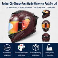 Nouveau casque de motocross intégral en fibre de carbone homologué ECE, toutes saisons, taille adulte XS-XXL