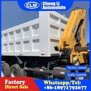 Usine Sino Howo 8x4 <span class=keywords><strong>grue</strong></span> camion 12 roues camion à <span class=keywords><strong>benne</strong></span> basculante monté <span class=keywords><strong>grue</strong></span> à bras pliant - Product Image 4