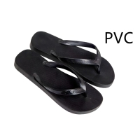 Vente en gros de tongs en PVC pour femmes, sandales d'été à bout ouvert, pantoufles décontractées confortables et durables pour une utilisation en intérieur et en extérieur