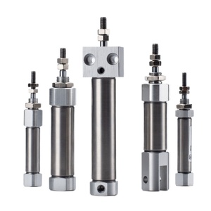 Cilindro Neumático de Doble Acción y Varilla Simple de Acero Inoxidable, Serie EPSMC Tipo CJ2 CDJ2D10 CDJ2D16, Marca HOFUJNG, Pequeño/Mini - Product Image 2