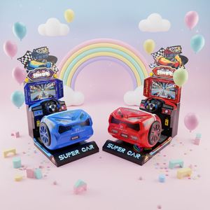 Máquina de Juegos de Carreras en Oferta, Máquina de Arcade de Conducción de Autos con Asiento - Product Image 1