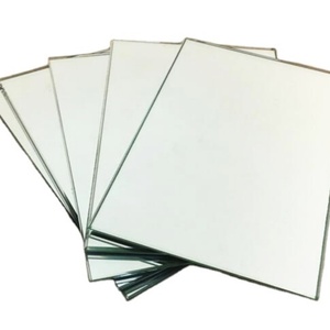 Miroir décoratif fin 4*8, transparent argenté, pour studio et salle de sport, feuilles murales adhésives pleine surface, grand format, arqué, effet antique - Product Image 1