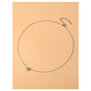 Ensemble collier et boucles d'oreilles papillon en perles brillantes, en alliage de cuivre, serti de griffes, bijoux cadeau, mode féminine - Product Image 4