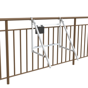 Kit de Sistema de Energía Solar para Balcón Gresolar - Modelo 250708 de Aluminio Anodizado Plateado para Europa - Product Image 1