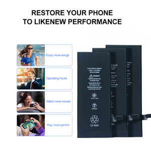 แบตเตอรี่ลิเธียมโพลิเมอร์สำหรับโทรศัพท์มือถือเซินเจิ้น เหมาะสำหรับโทรศัพท์มือถือ <span class=keywords><strong>iPhone</strong></span> 7 รุ่นต่างๆ <span class=keywords><strong>ค</strong></span>วามจุ 2950mAh - 3610mAh - Product Image 5