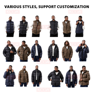 Puff Jackets <strong>Lightweight</strong> Waterproof <strong>Gilet</strong> for Causal Outdoor Man Vest Jacket - Product Image 6