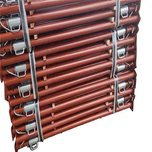 2.2-4m middle east steel props powder coated shoring prop galvanized steel support for subway construction