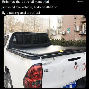 Pickup aleación de aluminio directo de fábrica tapa de rodillo retráctil Hardtop Tonneau cubierta para Toyota Hilux <span class=keywords><strong>Vigo</strong></span> HiLux Smartcap SR5 LC79 - Product Image 4