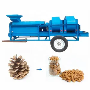 All Stainless Steel Pine Nuts Sheller Nuts Cracker Thresher Shelling Machine