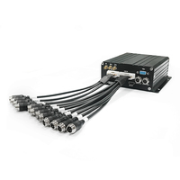 APC 8CH autobús móvil GPS 4G Wifi 12 canales CMSV6 sistema de visión nocturna AHD 720p 1080p grabadora ADAS grabación de vídeo grabadora de coche