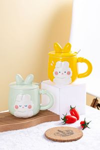 Tazas de Dibujos Animados Personalizadas al por Mayor, Tazas de Agua <span class=keywords><strong>para</strong></span> Parejas Lindas y de Gran Valor, Adecuadas <span class=keywords><strong>para</strong></span> Uso Doméstico de Niñas, <span class=keywords><strong>Regalos</strong></span> Creativos - Product Image 4